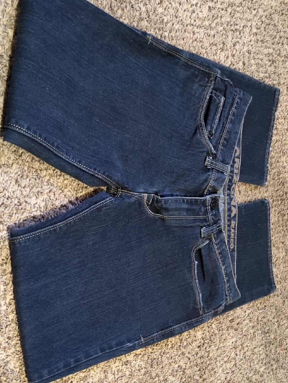 Arizona Jean Company Dark Blue Clean Skinny Jeans